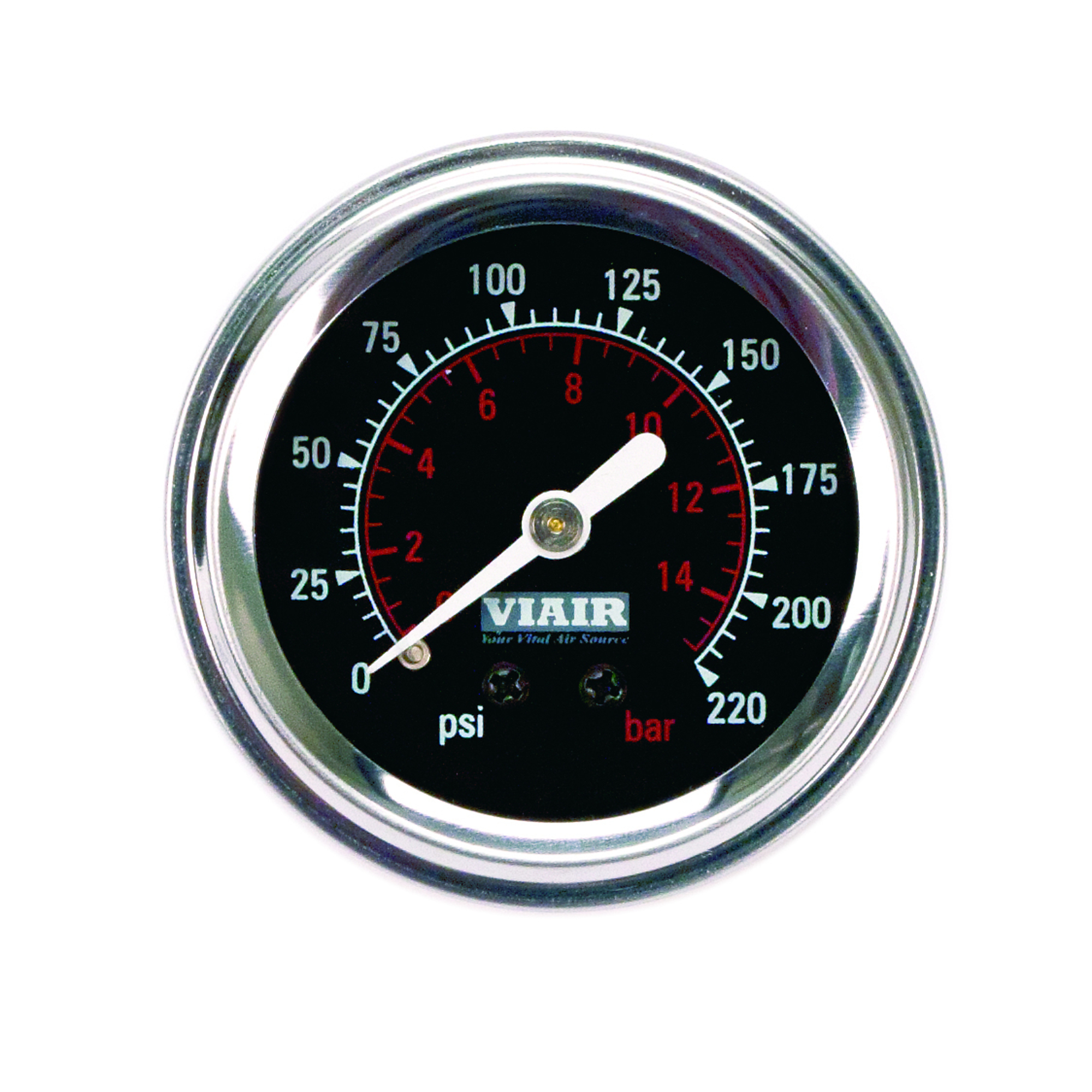 VIAIR 2in. Single-Needle Air Gauge, Model# 90090